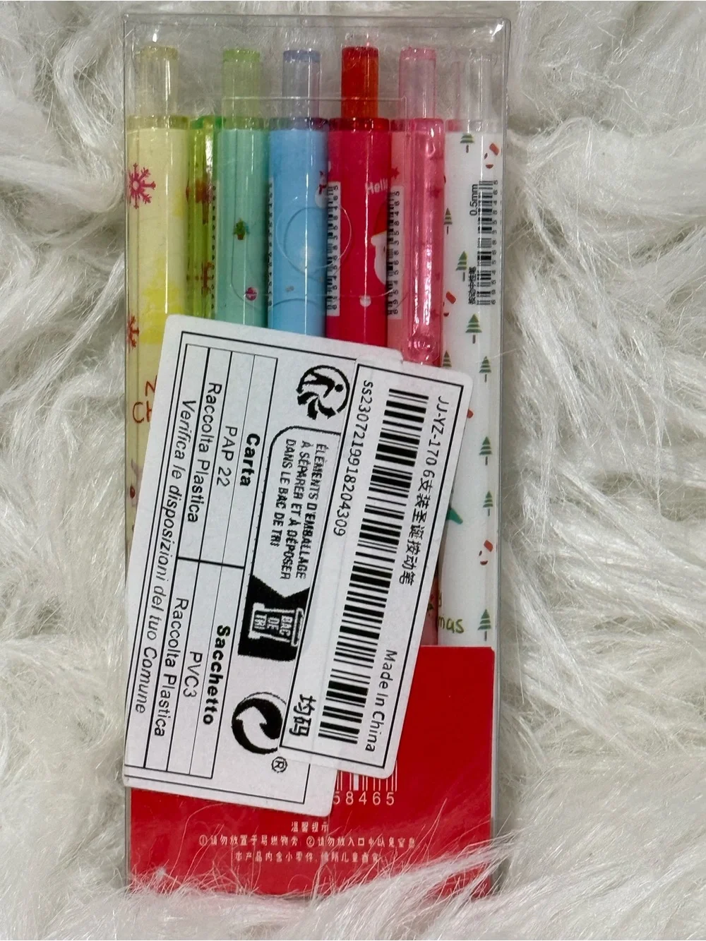 6 Pcs Gel Ink Pens Retractable Pens Cute Pen 0.5mm Black Ink Pen Writing Pens...